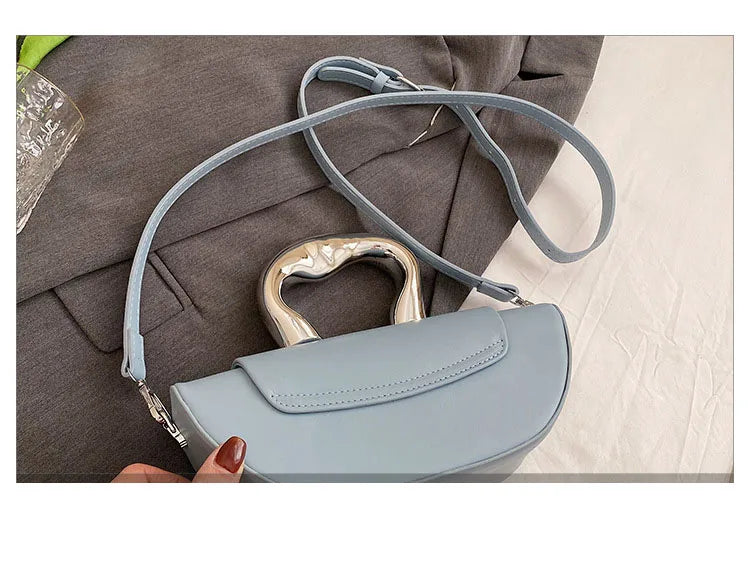 Personalized Fashion Handbags for Party Underarm Bag Women 2024 New Versatile PU Texture Single Shoulder Crossbody Bags