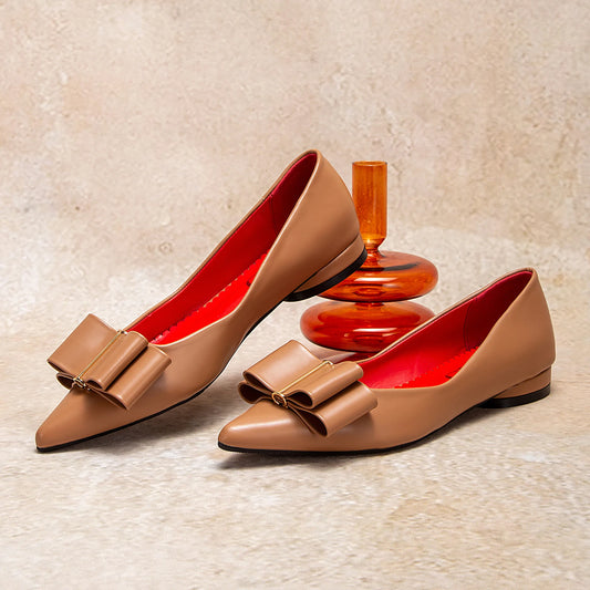 Solid Colour Simple Women's Single Shoes Fashionable Versatile Wear Comfortable Season New Women's Low-heeled Single Shoes