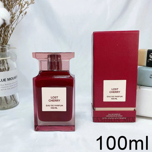 100ml Brand Perfume Men's Tobacco Eau de Cologne Rose Cherry Long Lasting Pheromone Floral Fragrance Perfume for Women