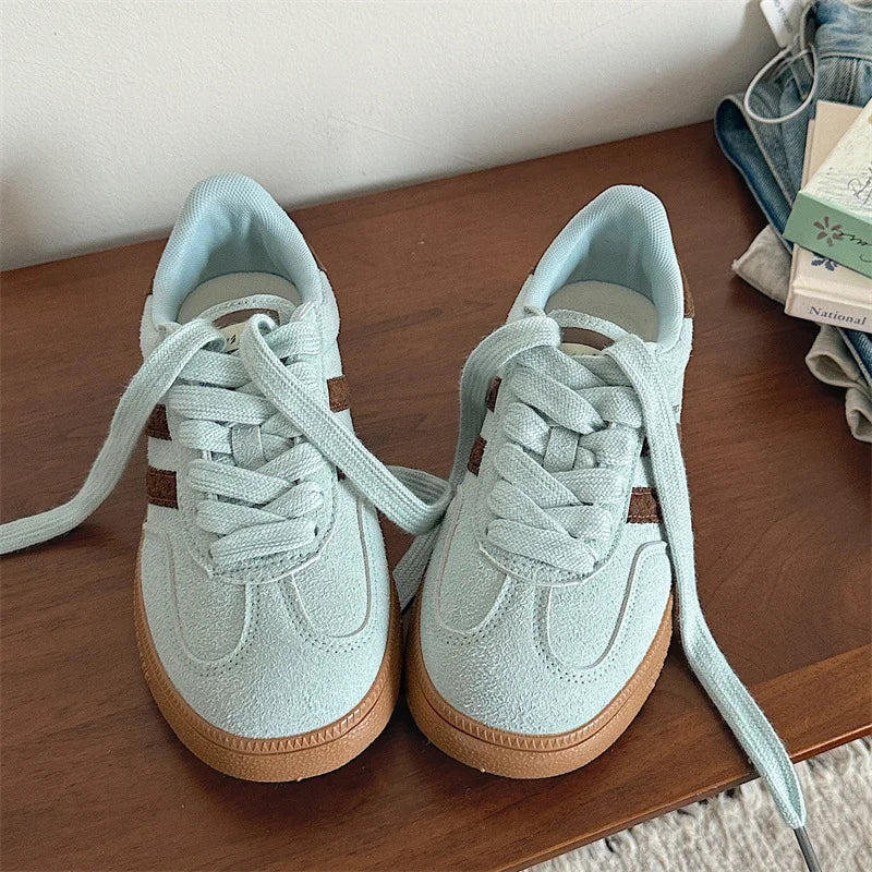 Casual Shoes Women 2025 Spring New Soft Sole Non-slip Comfortable De Training Shoes Hundred Fashion Lightweight Sports Shoes