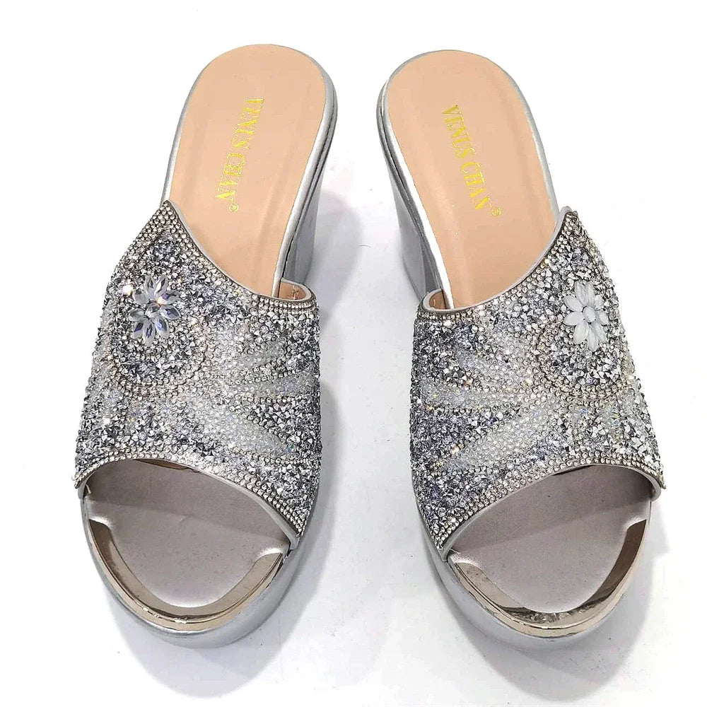 Elegant Ladies Handbags Royal Wedding Party Shoes And Bags Work Shoes Lightweight Comfortable Casual Shoes With Bag