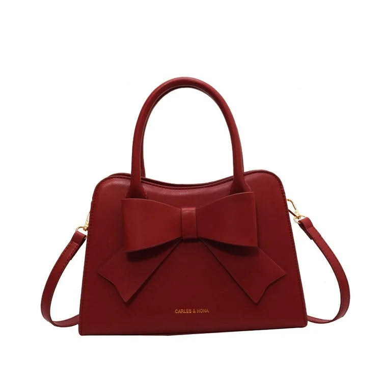 2025 New Luxury Wedding Clutch Bride Bag Elegant Red Bridesmaid Purse, Women's Fashion Handbag Versatile Small Evening Party Bag