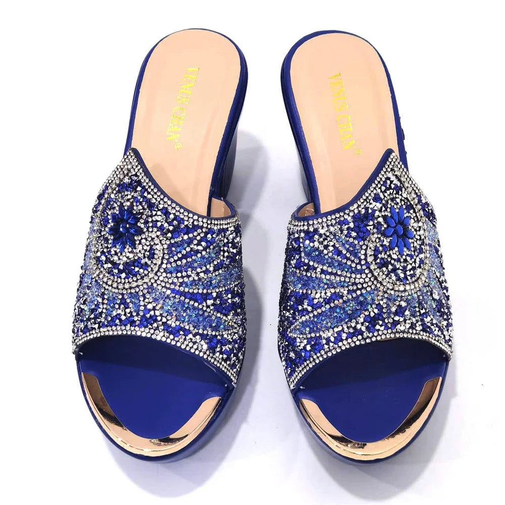 Elegant Ladies Handbags Royal Wedding Party Shoes And Bags Work Shoes Lightweight Comfortable Casual Shoes With Bag