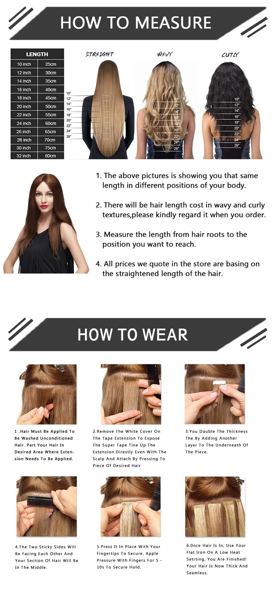 20pcs Tape In Human Hair Extensions Straight Invisible Seamless Natural Black 100% Brazilian Human Hair Tape Ins Hair Extensions