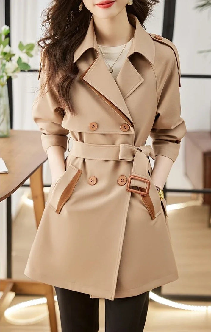High Quality Coats for Women Spring Autumn Medium Length Blazer Woman Trend 2025 In Promotion Jacket Korean Fashion Outerwears