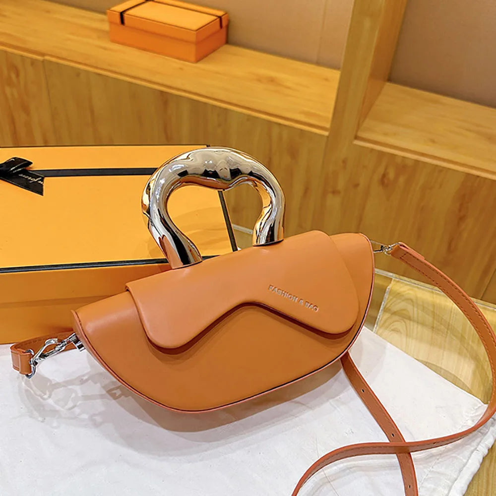 Personalized Fashion Handbags for Party Underarm Bag Women 2024 New Versatile PU Texture Single Shoulder Crossbody Bags