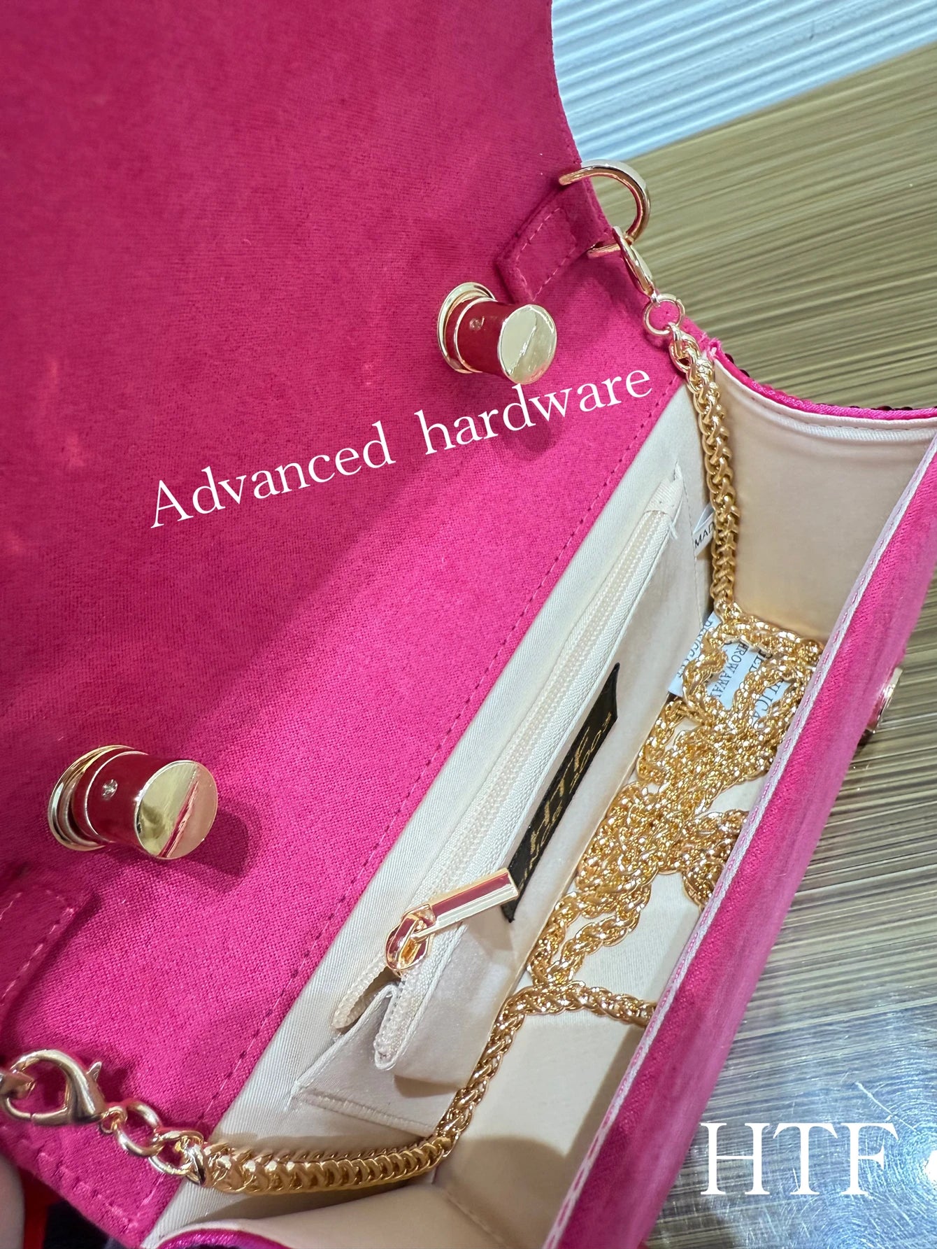 New Design Flower Beaded Handbag Women's Shiny Evening Bags For Wedding Lady Party Beading Totes Crossbody Bag