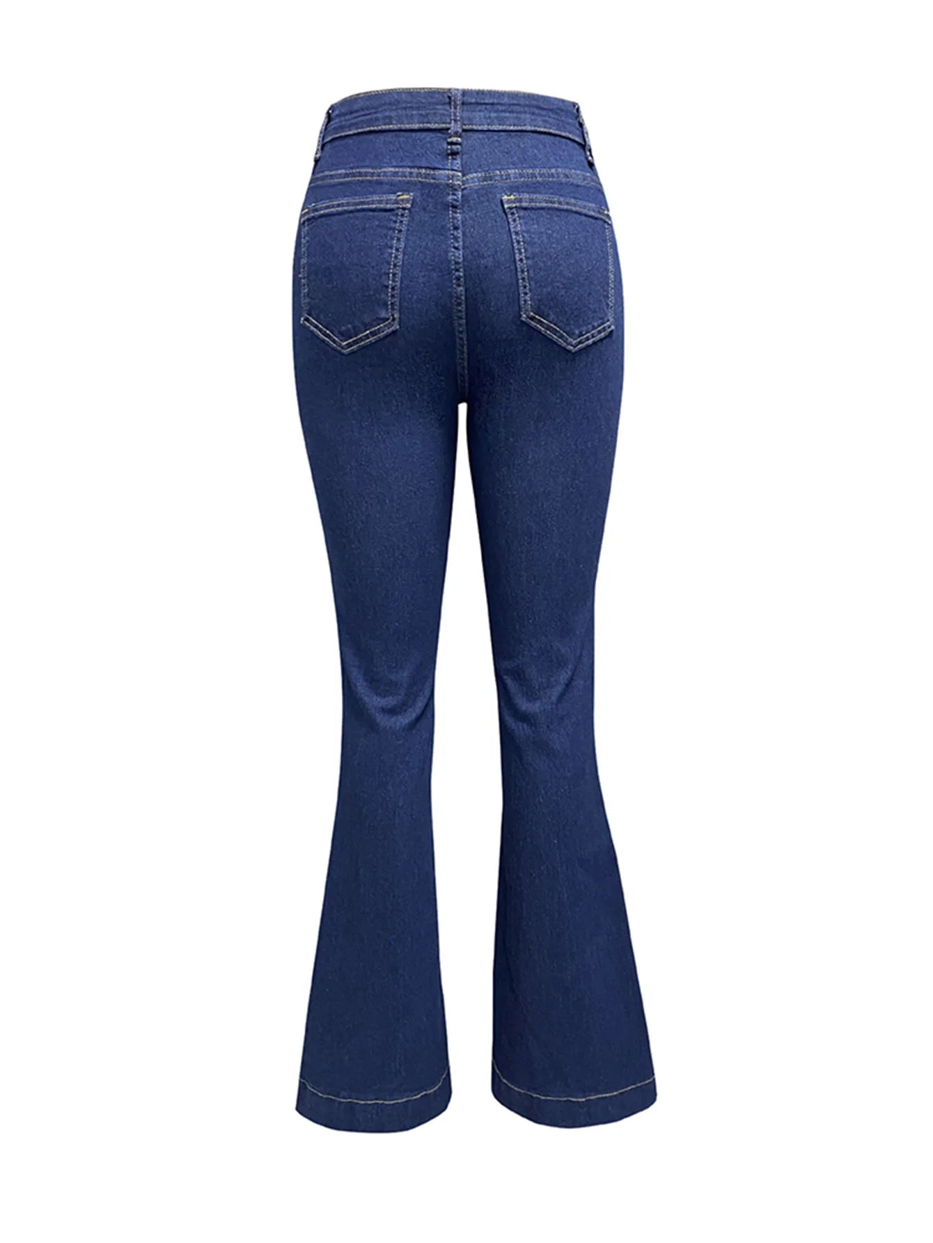 Women Denim Pants Fashion Korean Wide Leg Pants High Waist Slim Jeans Female Clothing Office Lady High Street Long Trousers