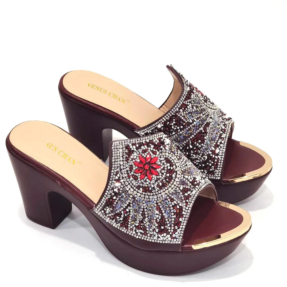 Elegant Ladies Handbags Royal Wedding Party Shoes And Bags Work Shoes Lightweight Comfortable Casual Shoes With Bag