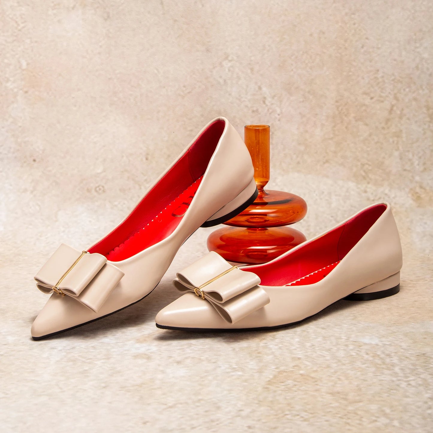 Solid Colour Simple Women's Single Shoes Fashionable Versatile Wear Comfortable Season New Women's Low-heeled Single Shoes