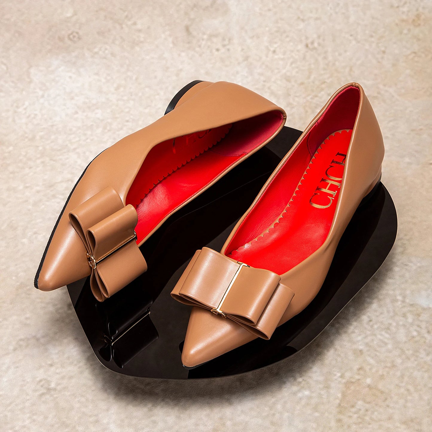 Solid Colour Simple Women's Single Shoes Fashionable Versatile Wear Comfortable Season New Women's Low-heeled Single Shoes