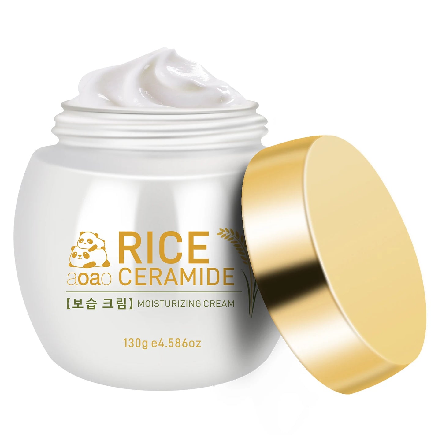 White Rice Skin Beautification Cream contains ceramide, hyaluronic acid, moisturizing dry skin, nourishing moisturizing cream