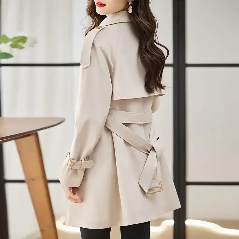 High Quality Coats for Women Spring Autumn Medium Length Blazer Woman Trend 2025 In Promotion Jacket Korean Fashion Outerwears