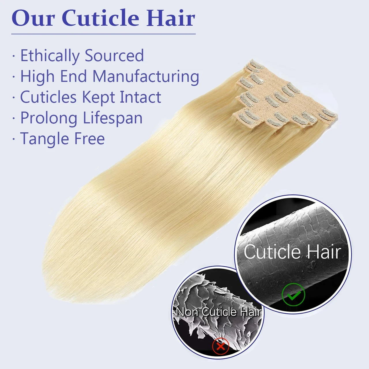 Blonde #613 Tape In Hair Extensions 100% Unprocessed Human Hair Adhesive Glue Skin Weft Tape In Human Hair Extensions 50g/20pcs