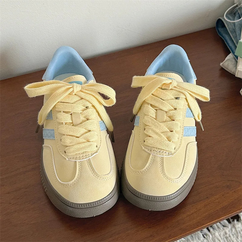 Casual Shoes Women 2025 Spring New Soft Sole Non-slip Comfortable De Training Shoes Hundred Fashion Lightweight Sports Shoes