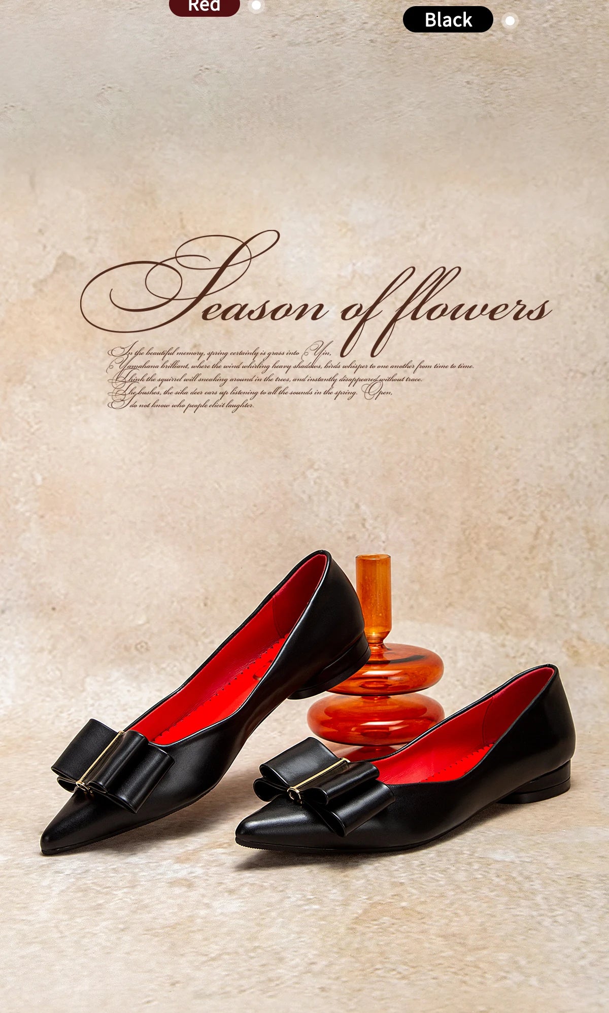 Solid Colour Simple Women's Single Shoes Fashionable Versatile Wear Comfortable Season New Women's Low-heeled Single Shoes