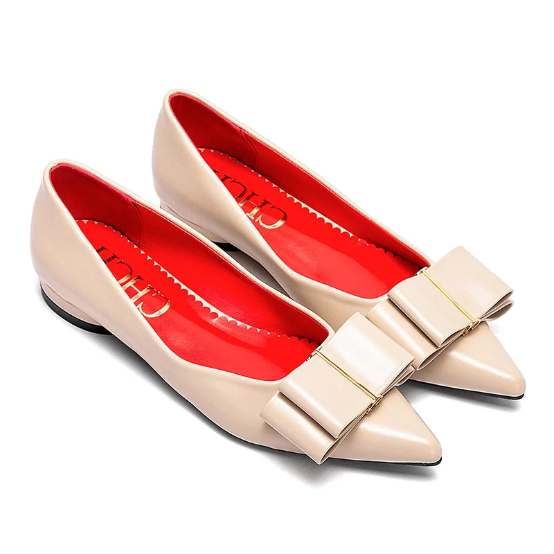 Solid Colour Simple Women's Single Shoes Fashionable Versatile Wear Comfortable Season New Women's Low-heeled Single Shoes