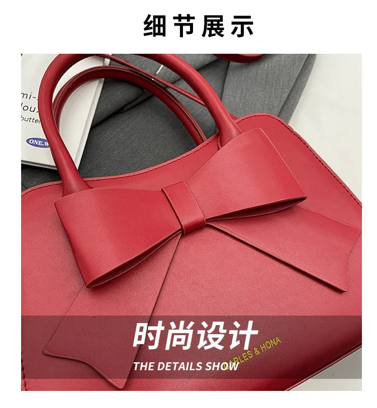 2025 New Luxury Wedding Clutch Bride Bag Elegant Red Bridesmaid Purse, Women's Fashion Handbag Versatile Small Evening Party Bag