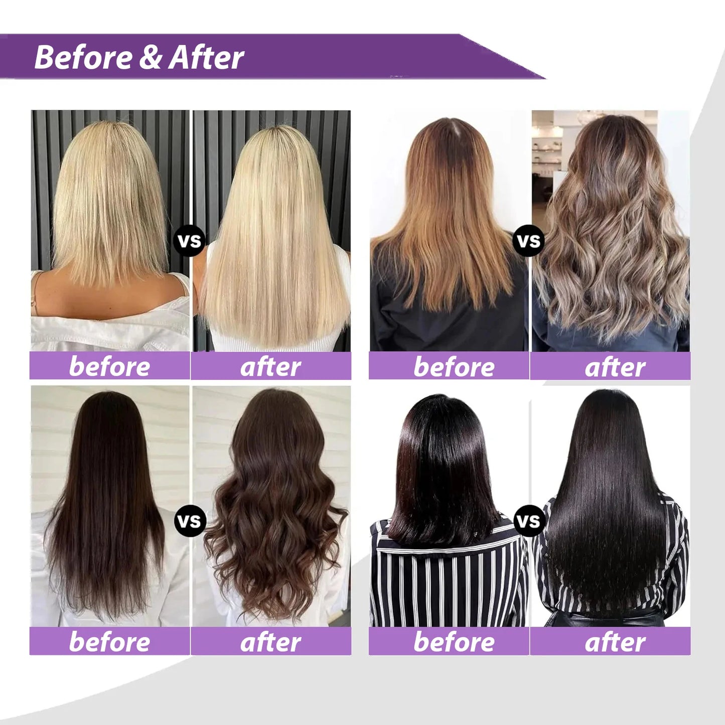 Straight Tape In Hair Extensions Remy Brazilian Hair Extensions Tape Ins For Women Natural Black 16-26 Inches 20Pcs 50G/Pack