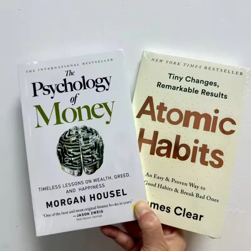 4 Best Books The Let Them Theory/Sustain Me/Money Psychology/Atomic Habits/Self management Enhancement Books книги book libro