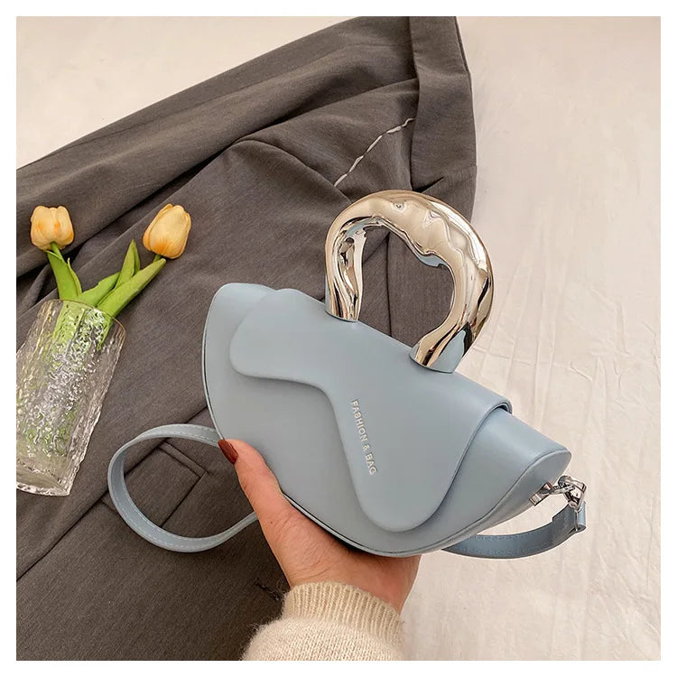 Personalized Fashion Handbags for Party Underarm Bag Women 2024 New Versatile PU Texture Single Shoulder Crossbody Bags