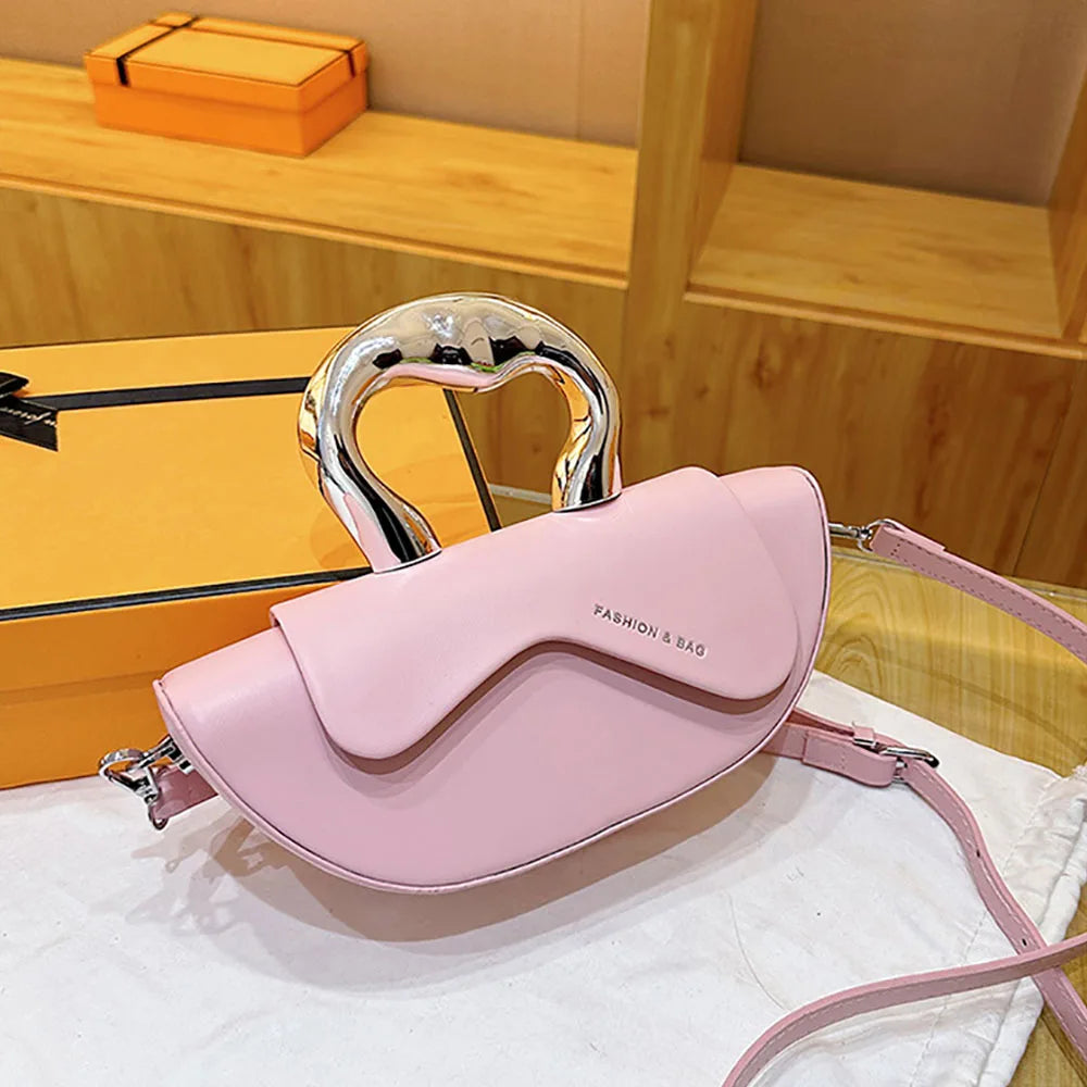 Personalized Fashion Handbags for Party Underarm Bag Women 2024 New Versatile PU Texture Single Shoulder Crossbody Bags