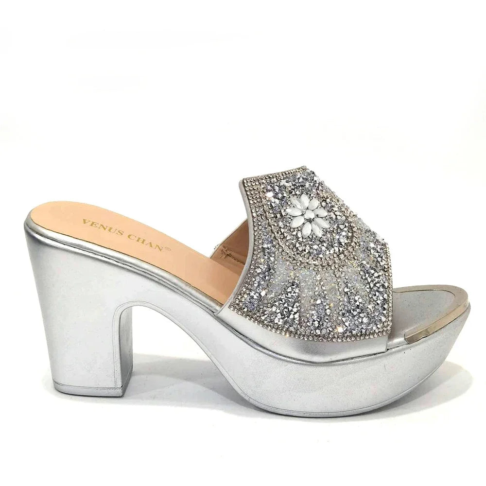 Elegant Ladies Handbags Royal Wedding Party Shoes And Bags Work Shoes Lightweight Comfortable Casual Shoes With Bag