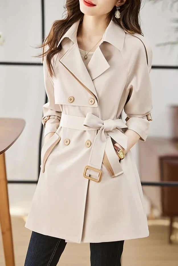 High Quality Coats for Women Spring Autumn Medium Length Blazer Woman Trend 2025 In Promotion Jacket Korean Fashion Outerwears